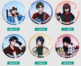 BilibiliGoods 新网球王子 动物之旅 徽章 吧唧 6包/盒 国谷