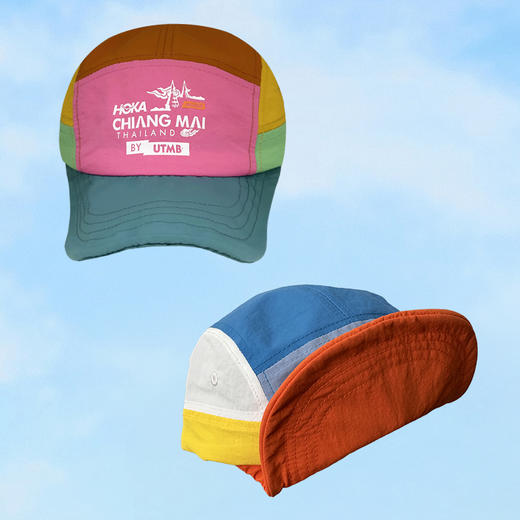 泰国UTMB®限定版可弯折软帽檐太阳帽男女同款户外跑步运动遮阳防晒吸汗速干透气 商品图5