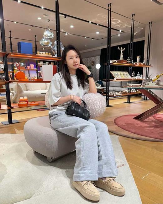 现货 THS-限时 霍根家 女士丝光牛反绒绑带渔夫鞋 4色 BZ1260 商品图2