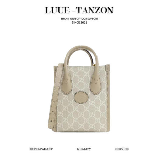 古驰-Retro mini tote迷你小托特，原厂皮！（LZ） 商品图0