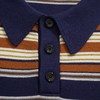 中性款刺绣条纹针织polo衫毛衣008 商品缩略图2