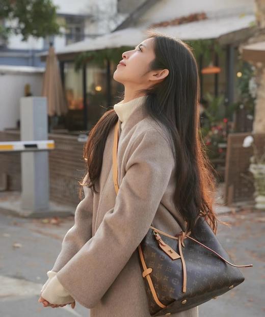 D082258女包2025老花字母托特包时尚百搭单肩大包购物袋 商品图11