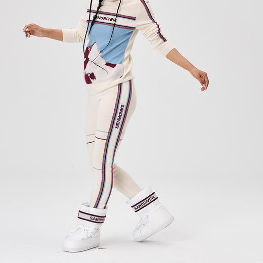 羊绒紧身女裤  SJF97K295N 商品图10