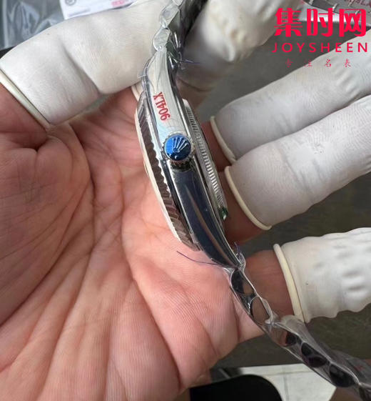 QF配重版 重量180克+ 劳力士星期日历型系列 日志40mm 白金黑冰糖DD 商品图5