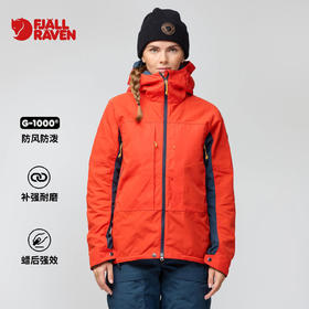 北极狐 女士G1000防风防泼夹克 25秋冬耐磨登山滑雪外套14500151