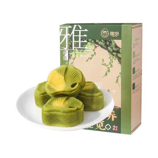 雅觅 海盐芝士绿豆糕320g 商品图6