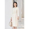 米思阳2026春季新款简约通勤连衣裙独特小众气质收腰a字裙女4349 商品缩略图2