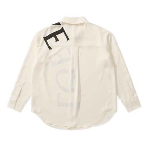 中性款丝质印花长袖衬衫014 商品图1