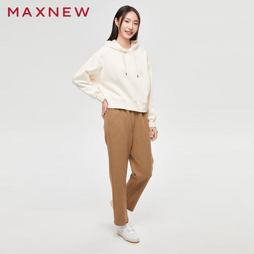 【门店同款】马恩MAXNEW女装针织长裤秋冬季新款休闲百搭时尚松紧 商品图4