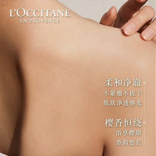 【配礼盒礼袋】L’OCCITANE欧舒丹全新第二代升级樱花身体乳、沐浴露250ml +礼盒礼袋 全新欧舒丹樱花洗护系列 商品图4