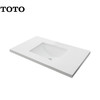 【10件起订】TOTO台盆洗脸盆智洁方形洗手盆陶瓷台下盆洗脸盆台盆面盆  LW1536B#XW 商品缩略图0