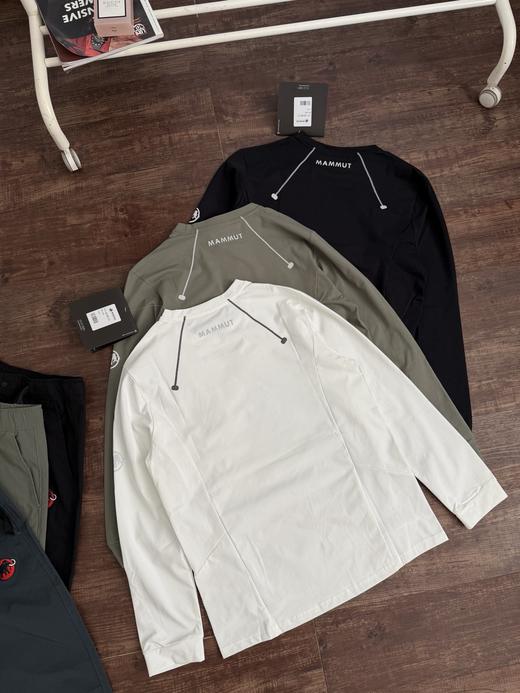 猛犸象Tree男士户外登山运动HeiQ Fresh长袖速干T恤 商品图2