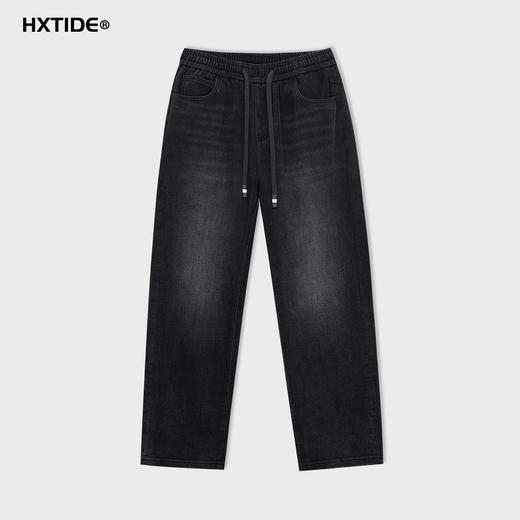 【新品上新】HX 春秋季水洗直筒牛仔长裤复古时尚C201530002101 商品图6