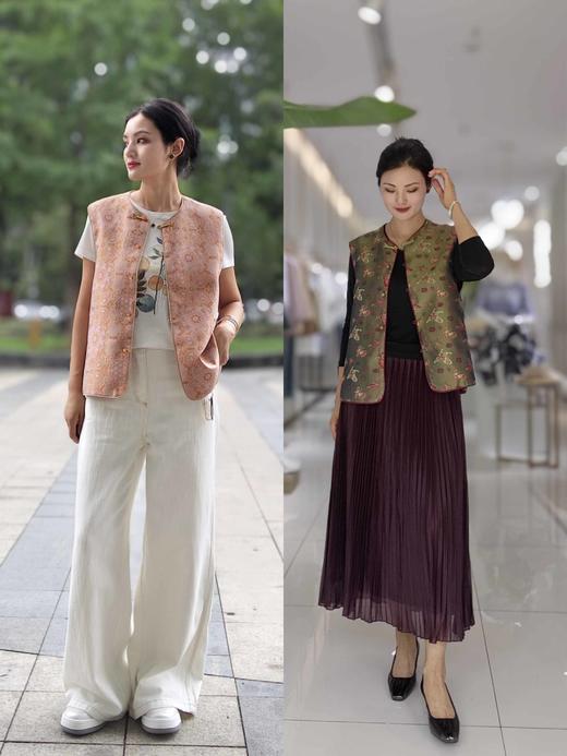 58Y866新款 国风马甲 商品图3