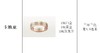 99新卡地亚18K玫瑰金/18K黄金/18K白金戒指钻戒 情侣对戒 商品缩略图6