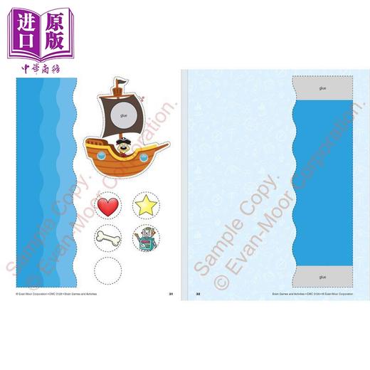 预售 【中商原版】Brain Games and Activities Ages 6-7 脑力游戏与活动 1-2年级 6-7岁 Evan-Moor美国英文原版学习技能启蒙练习书 商品图2
