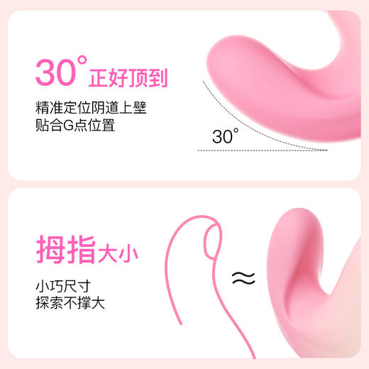枕木恋OK兔自慰神器女用震动棒女生玩具情趣玩具成人用品高潮神器 商品图3