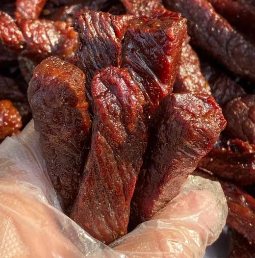 云南清真绿星斋 寻牛客 风干牛肉 原味麻辣味 60克装 开袋即食 商品图3