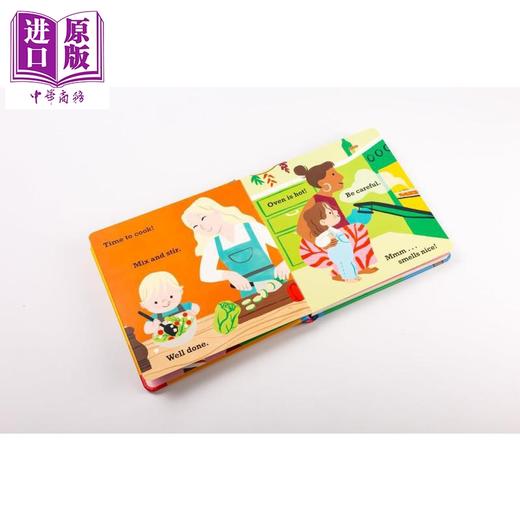 【中商原版】宝宝有话说 晚餐时间到 Toddler Talk All Gone 英文原版 亲子纸板书 幼儿读物 早期学习认知 进口低幼童书 0-3岁 商品图3