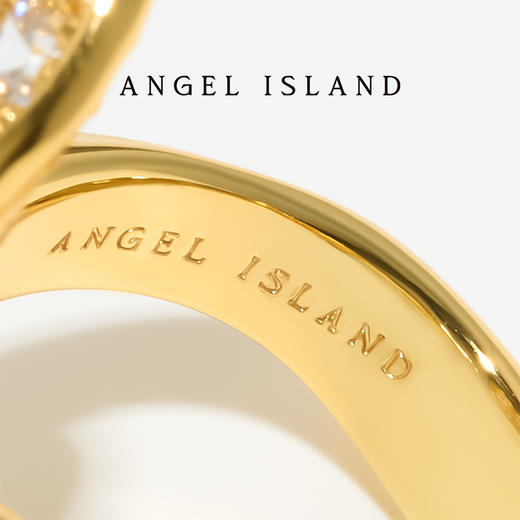 ANGEL ISLAND「花叙」花朵造型锆石气质手饰可调节戒指 商品图2