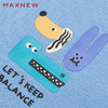 【门店同款】马恩MAXNEW童装秋冬男童加厚卫衣百搭圆领上衣卡通字 商品缩略图3