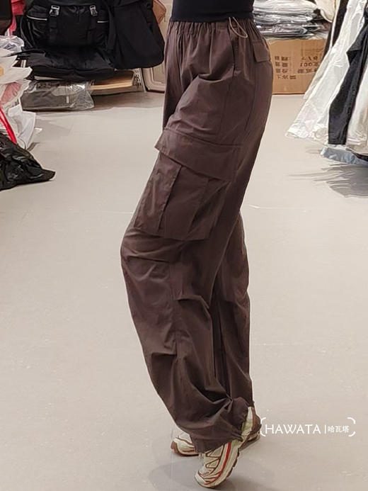 哈瓦塔（全棉）休闲带兜工装裤 H351162 商品图7