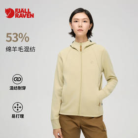 北极狐 女士羊毛混纺抓绒夹克 25秋冬休闲保暖加绒外套 082522070