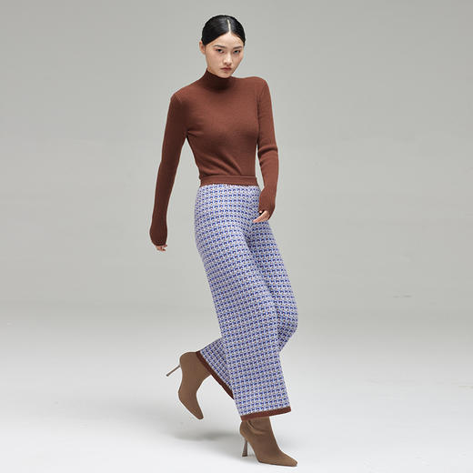 西藏羊绒宽腿裤  SJF96K320A 商品图3