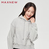 【门店同款】马恩MAXNEW女装连帽卫衣秋冬宽松时尚百搭小个子短款 商品缩略图3