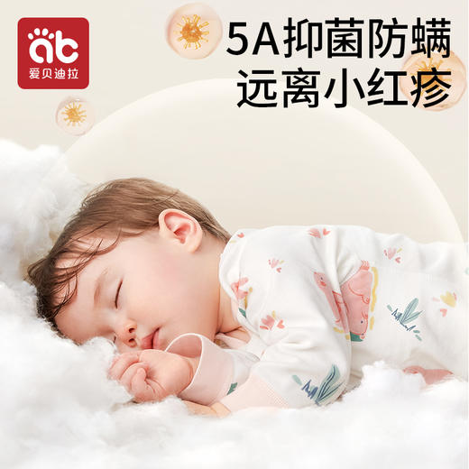 婴儿衣服早秋季初冬装长袖新生幼儿宝宝四季外出纯棉男女连体睡衣 商品图2