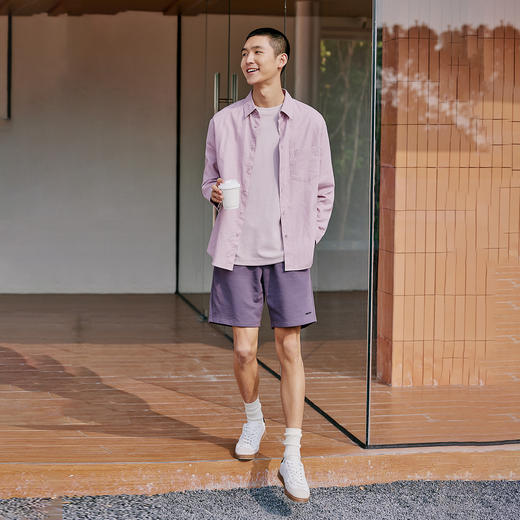 【门店同款】马恩MAXNEW2025夏季新款男装松紧抽绳六分裤休闲短裤 商品图2