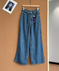 天丝牛仔裤拖地阔腿裤082006 商品缩略图5