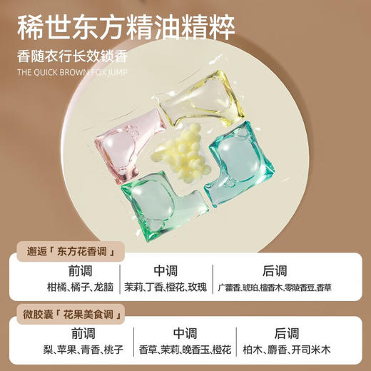 【分仓直发包邮】晴天大白evershine5D洗衣凝珠罐装9g*30颗 商品图3