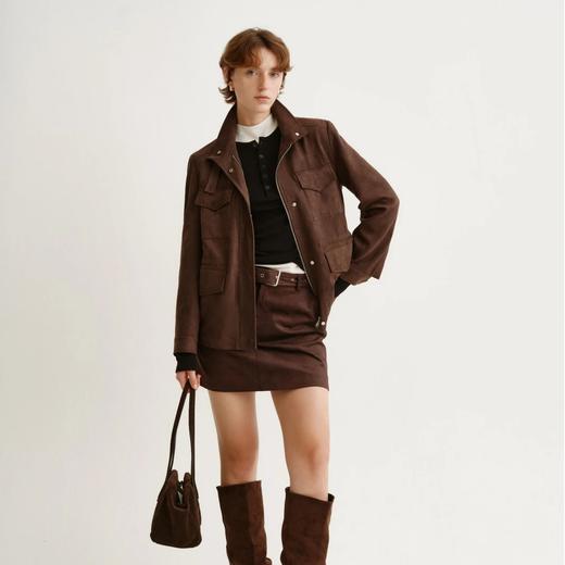 N°28【旅行者】秋季设计师猎戎装时尚休闲百搭收腰显瘦外套 885382W669 商品图1