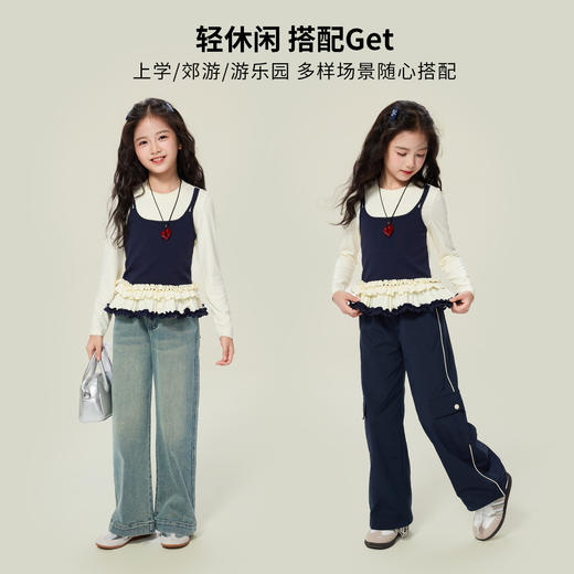 修身假两件上衣 商品图2