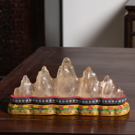 清	水晶雕五峰笔架山 商品图1