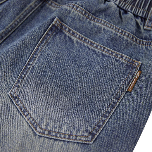 【新品上新】HX 秋季水洗直筒牛仔长裤C201530006101 商品图5