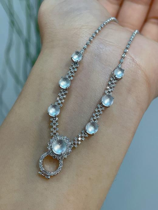 蛋面翡翠万能项链 商品图2