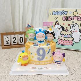 蛋仔派对主题蛋糕—提前一天预订