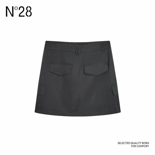 N°28 2025秋季新款通勤短裙廓形A字半身裙 885371Q655 商品图2