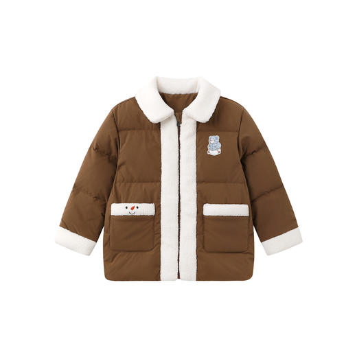 【商场同款】英氏儿童羽绒服舒适保暖防风御寒男孩秋冬男童新款潮 商品图4