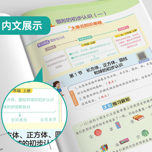 2025年秋 小学数学【苏教版】 一年级上册 实验班学霸笔记 1年级 商品图3