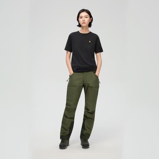 北极狐 100%美利奴羊毛T恤 25新款户外徒步滑雪内层短袖14600254 商品图3