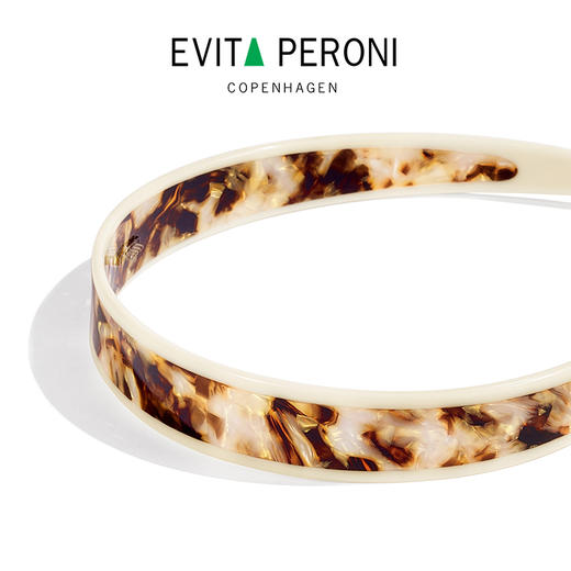 品牌直发 Evita “浮光璨影”系列发箍 炫金棕/ 流沙杏 商品图5