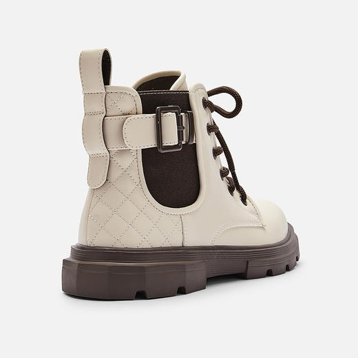 巴拉巴拉童鞋儿童靴子马丁靴女童秋冬防滑短靴复古英伦风鞋子潮流 商品图3