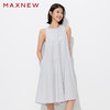 【门店同款】马恩MAXNEW2025夏季新款女装A字无袖连衣裙时尚气质 商品缩略图4