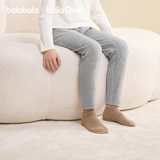 巴拉巴拉balaOne儿童保暖裤男童女童睡裤打底裤新款童装2025秋冬 商品图1