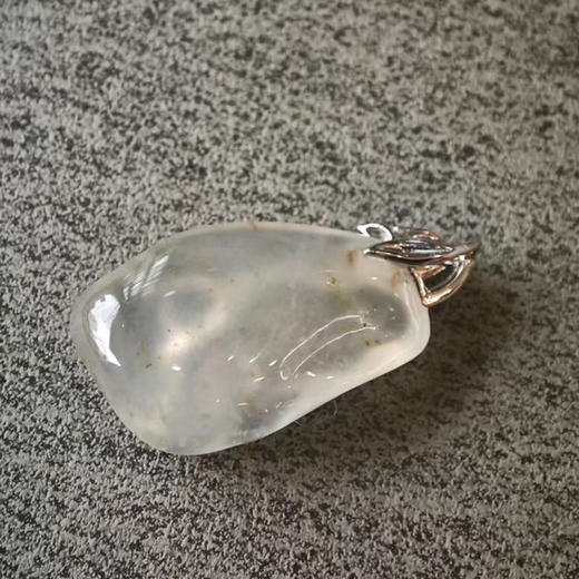 高冰起胶翡翠吊坠〔悟道〕 商品图3