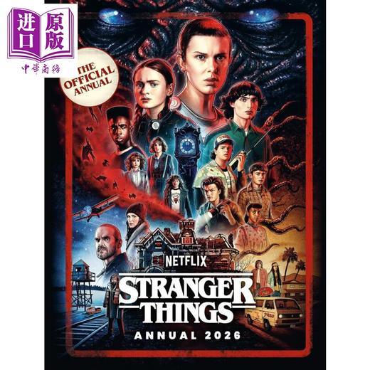 预售 【中商原版】怪奇物语 年鉴 2026  Netflix 热门电视剧 Stranger Things Annual 2026 英文原版 Malcolm Mackenzie 商品图2