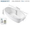 摩恩（MOEN）浴缸家用椭圆形独立式浴缸SWT181D 无扶手浴缸 商品缩略图0